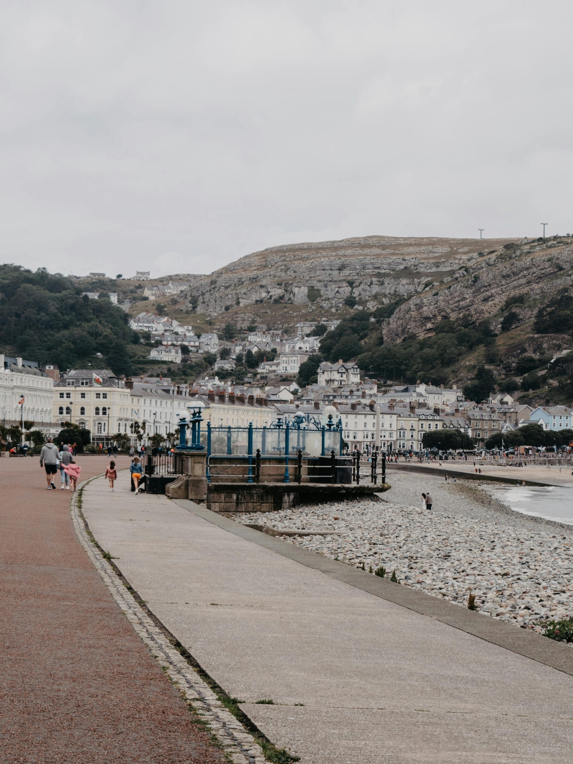 Portrait photo of Llandudno prom